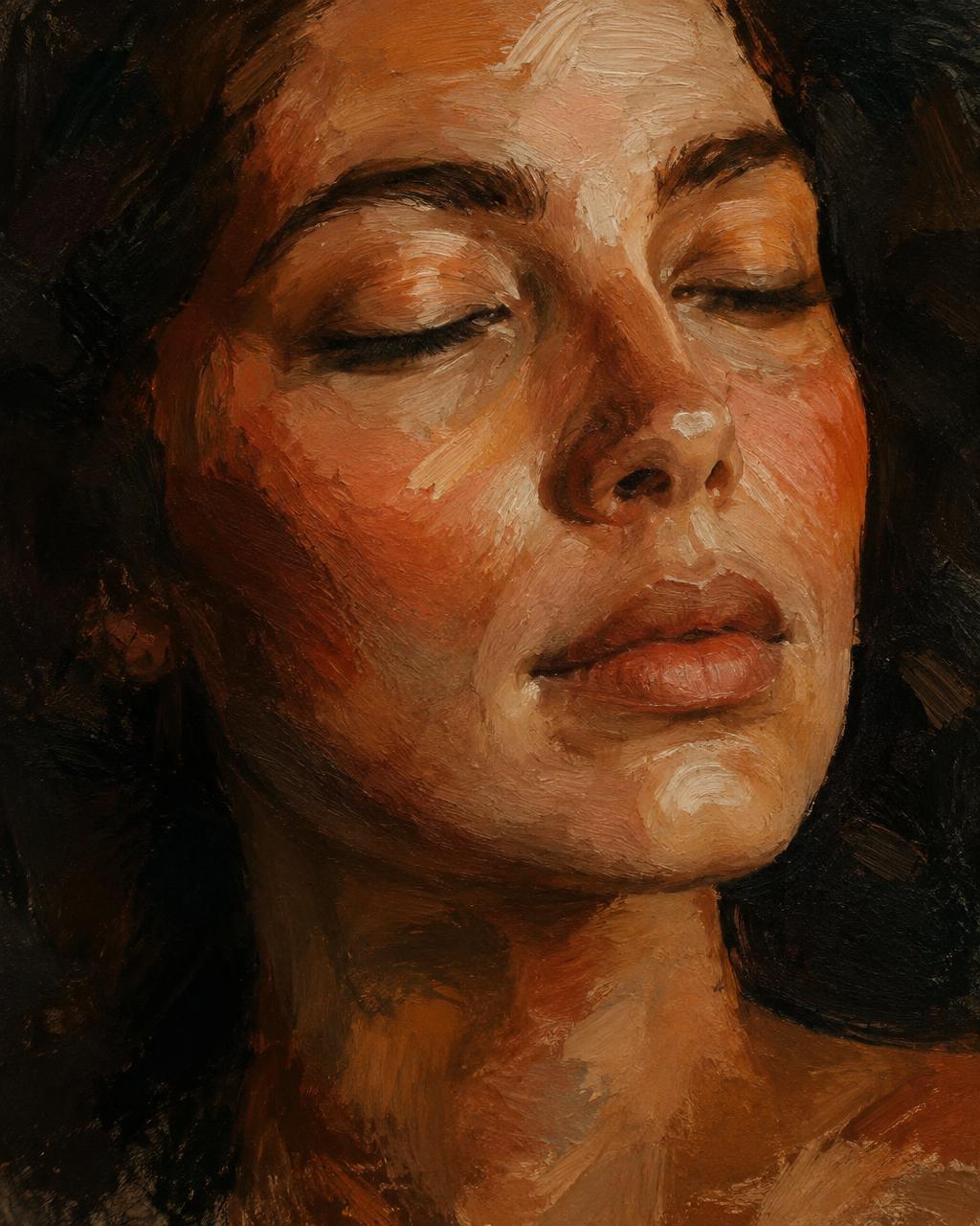 She — Oil on linen, 2024